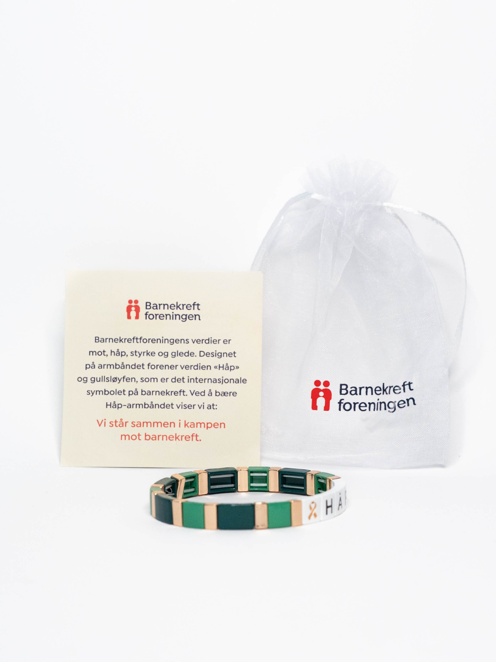 Grønt Håp-armbånd