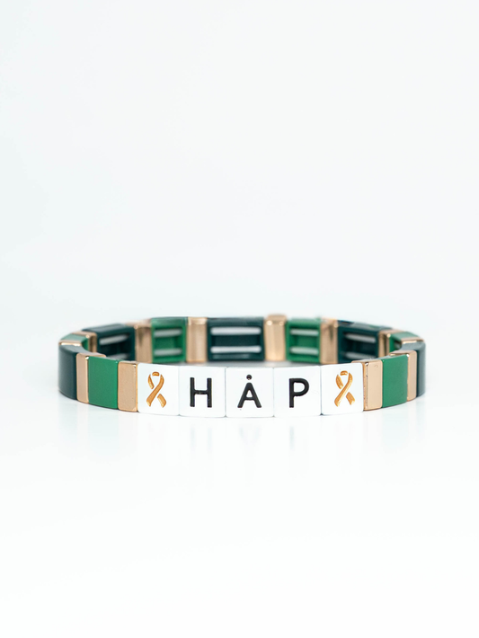 Grønt Håp-armbånd