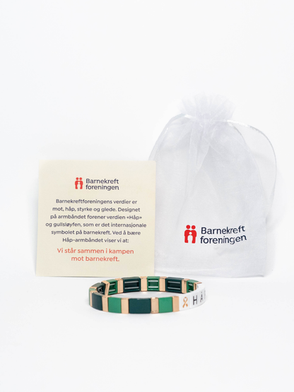 Grønt Håp-armbånd